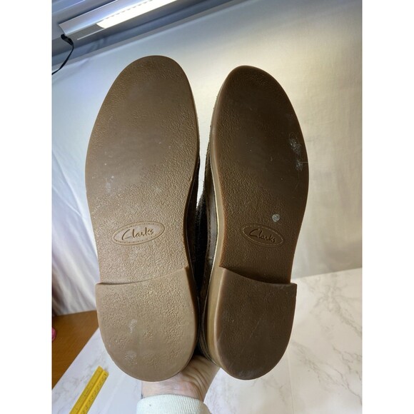 Clarks Boots Mens 10.5 M Desert Chukka Boots Blue Leather Lace Up - Picture 4 of 10